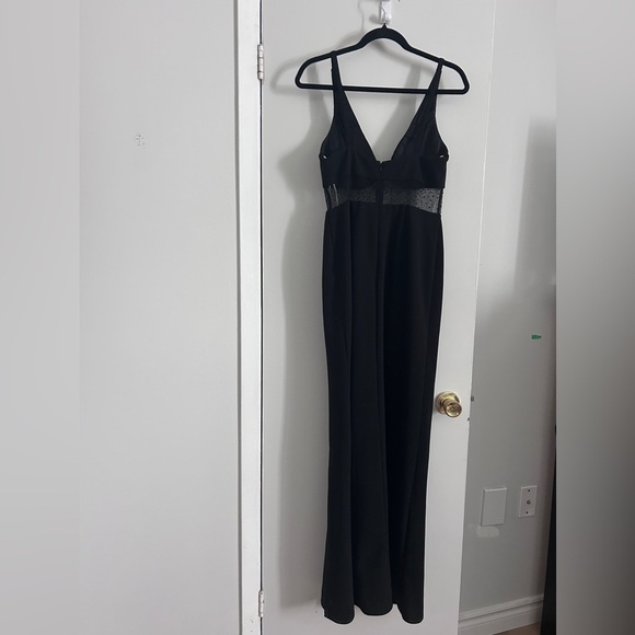 Jules & Cleo Davids Bridal Bridesmaid Semi-Formal Black Dress Size 8 - Picture 5 of 11